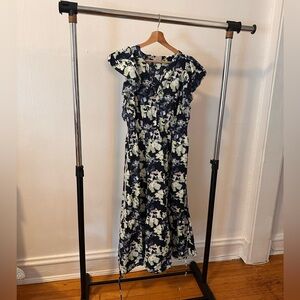 A New Day Navy Blue Floral Maxi Dress